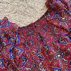 Anthro womens blouse